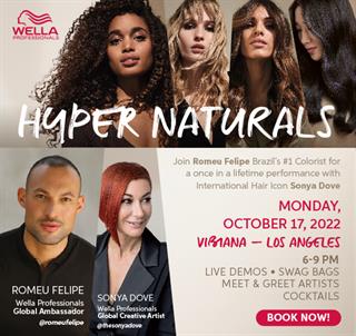 Image for Custom: Wella Professionals presents Hyper Naturals featuring Romeu Felipe & Sonya Dove